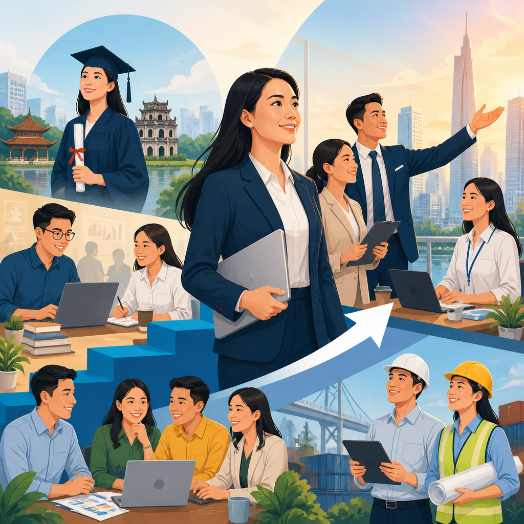 Từ Cử Nhân Ra Từng Bước Lên Lãnh Đạo: Câu Chuyện Thành Công Của Một Chuyên Gia Việt Nam