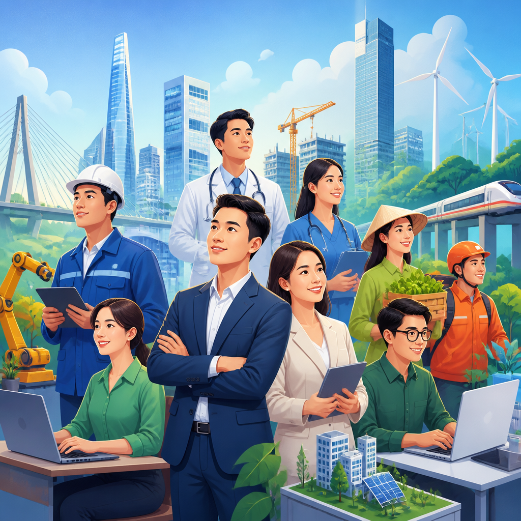 Các Ngành Nghề Đang Tăng Trưởng Tại Việt Nam Năm 2025