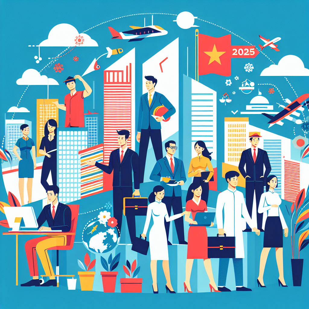 Xu Hướng Ngành Đang Tăng Trưởng Tại Việt Nam 2025: Cơ Hội Việc Làm Mới