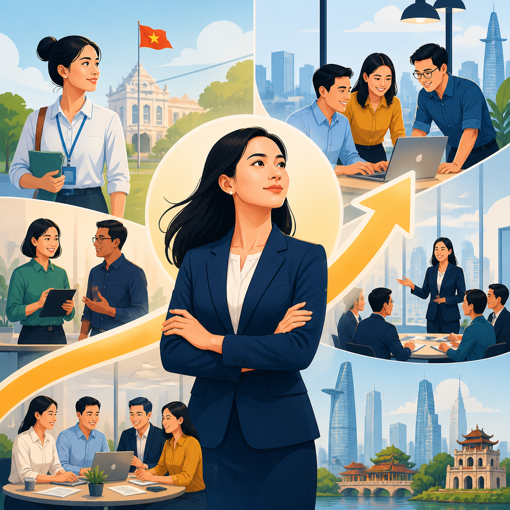 Từ Nhân Viên Thực Tập Đến Giám Đốc Điều Hành: Câu Chuyện Thành Công Của Một Chuyên Gia Việt Nam