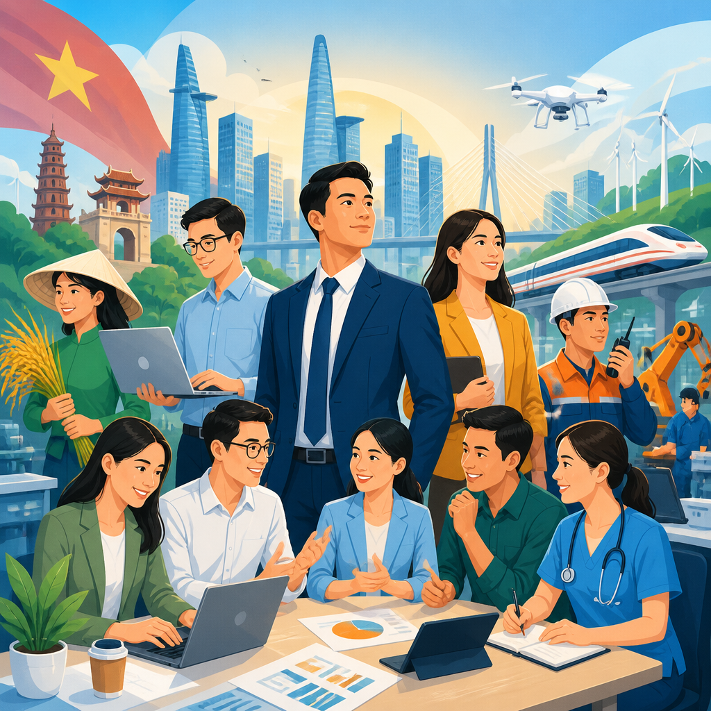 Xu Hướng Thị Trường Việc Làm Tại Việt Nam Năm 2025: Cơ Hội Và Thách Thức