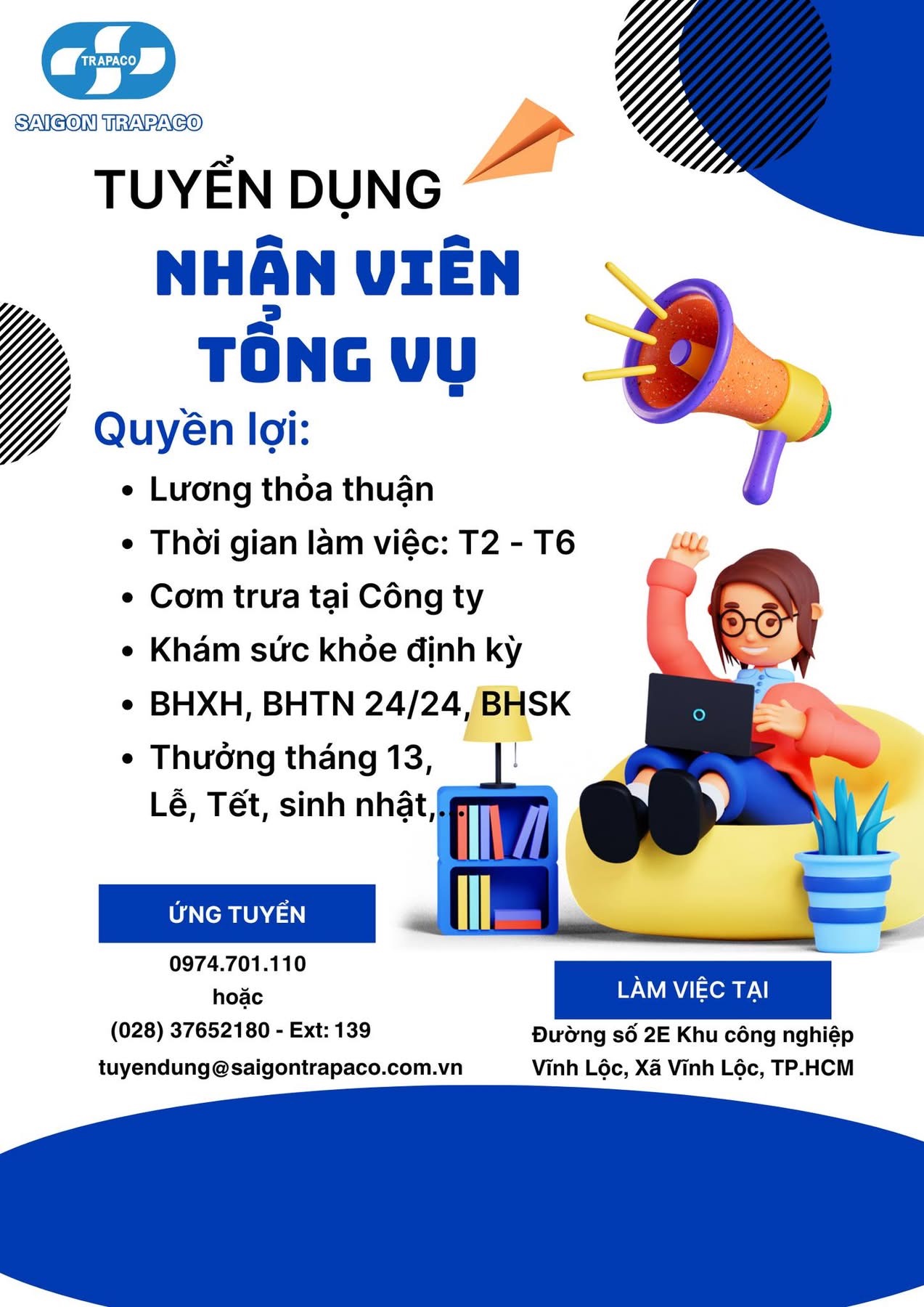 công ty TNHH thương mại bao bì sài gòn trapaco hình ảnh tuyển dụng