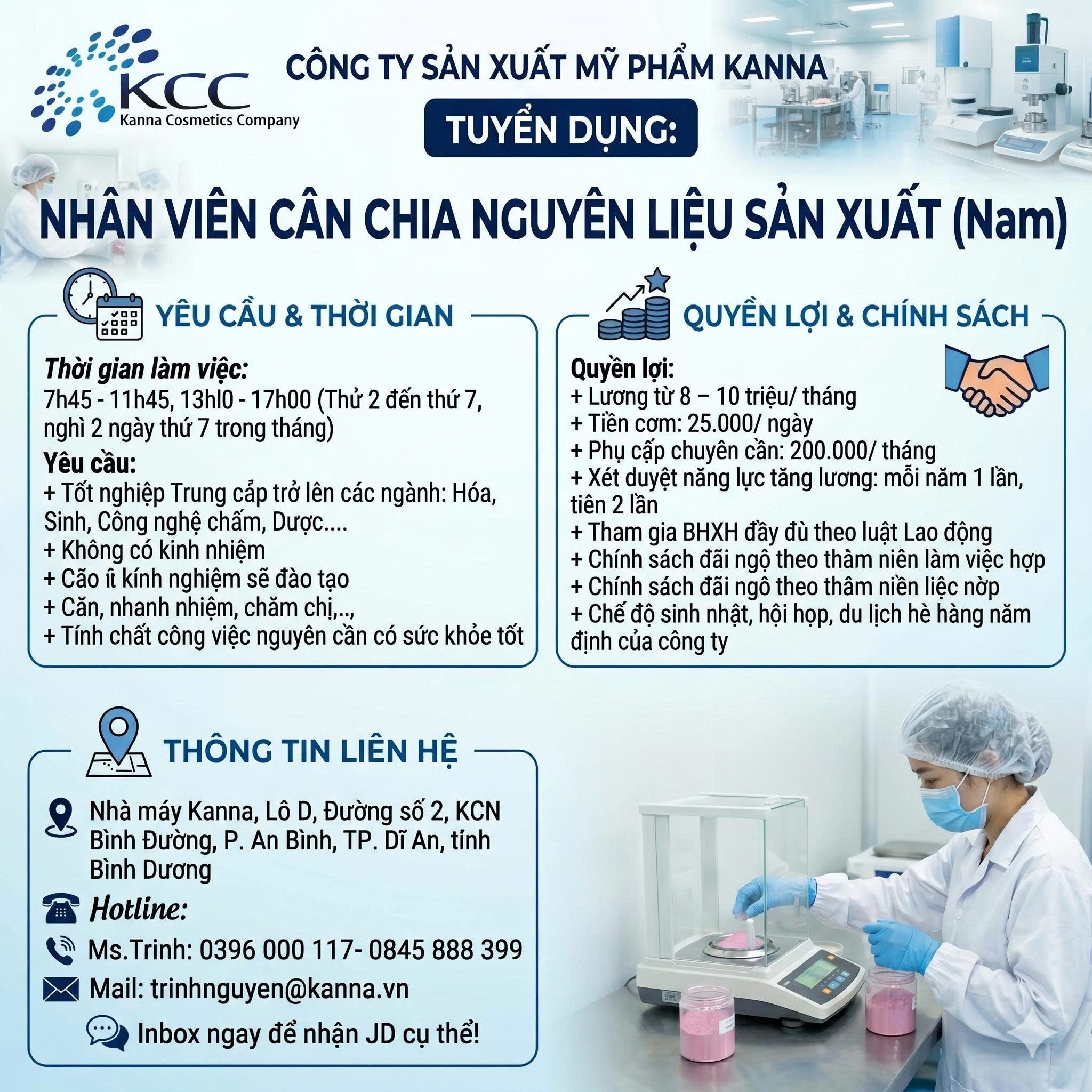 công ty TNHH đầu tư sản xuất và xuất nhập khẩu kanna
công ty chuyên sản xuất nước hoa, mỹ phẩm và chế phẩm vệ sinh image