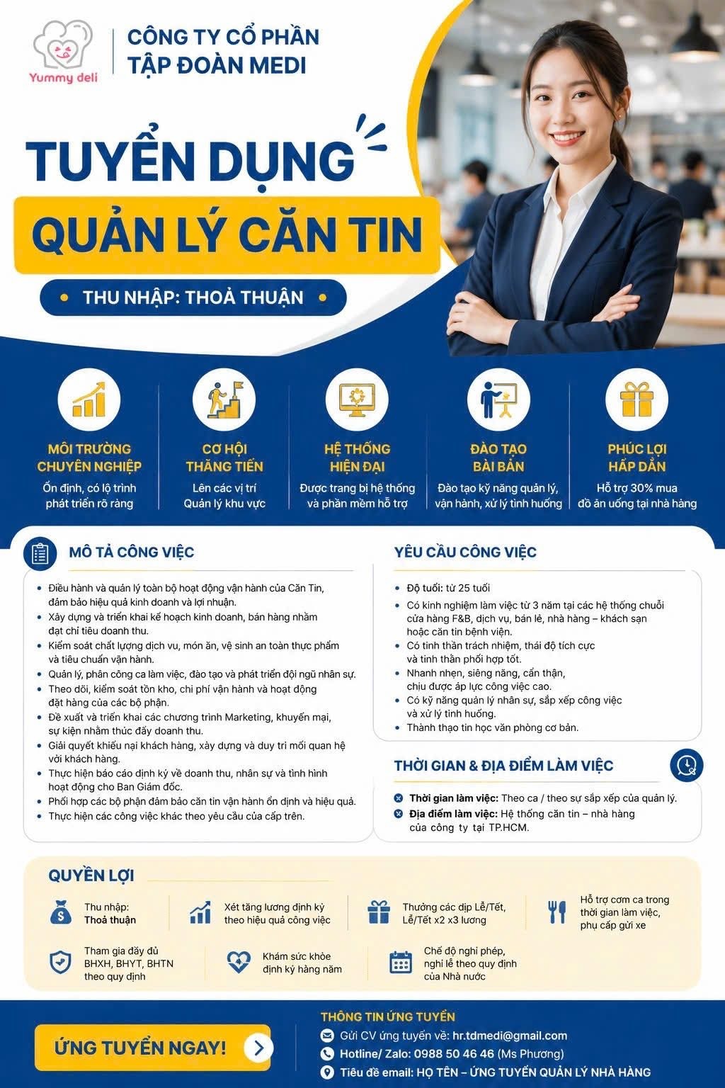 công ty cổ phần tập đoàn medi
công ty chuyên vận hành hệ thống căng tin image