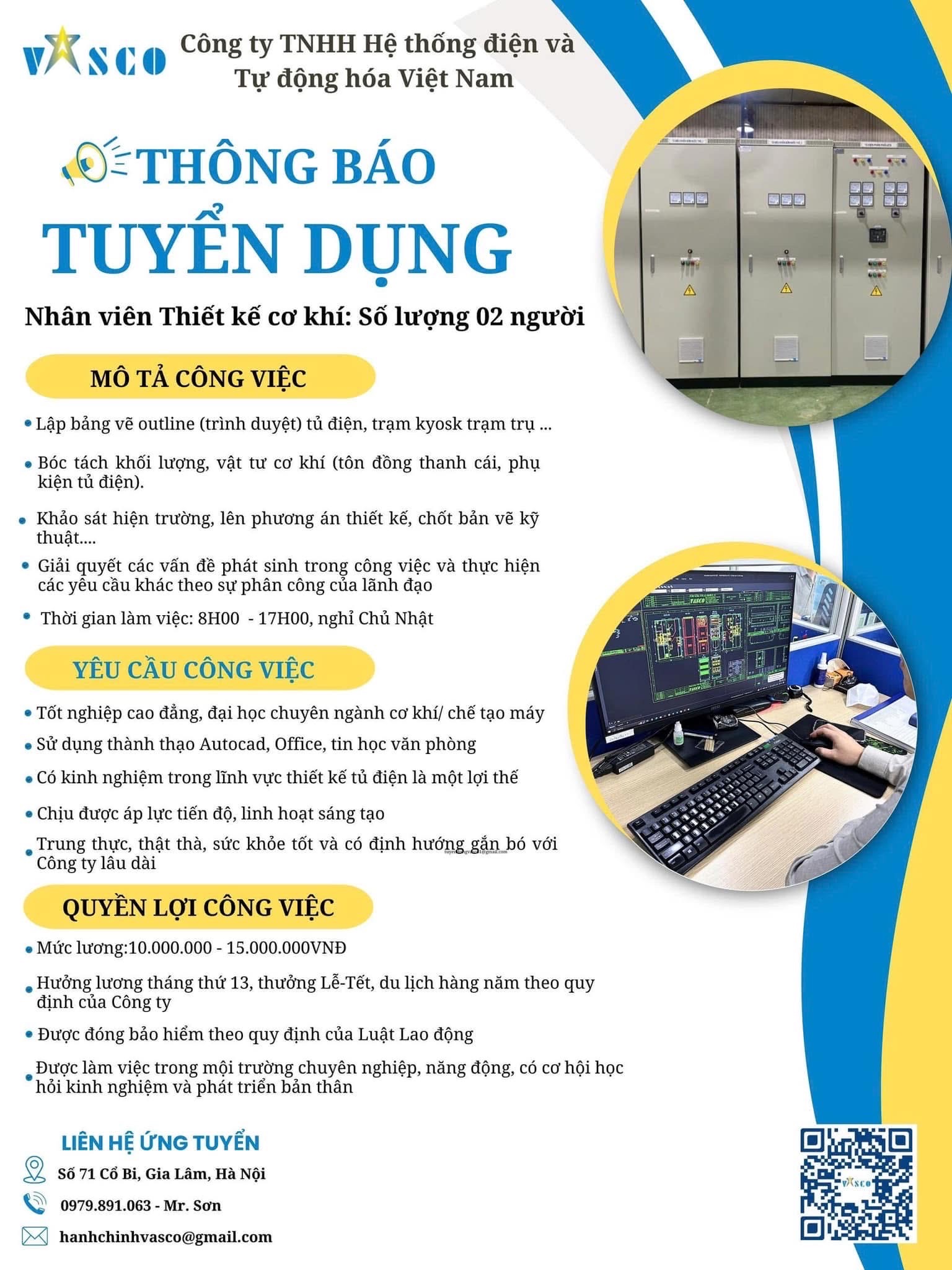 công ty TNHH hệ thống điện và tự động hoá việt nam
công ty chuyên sản xuất, thi công tủ điện, trạm biến áp..
image