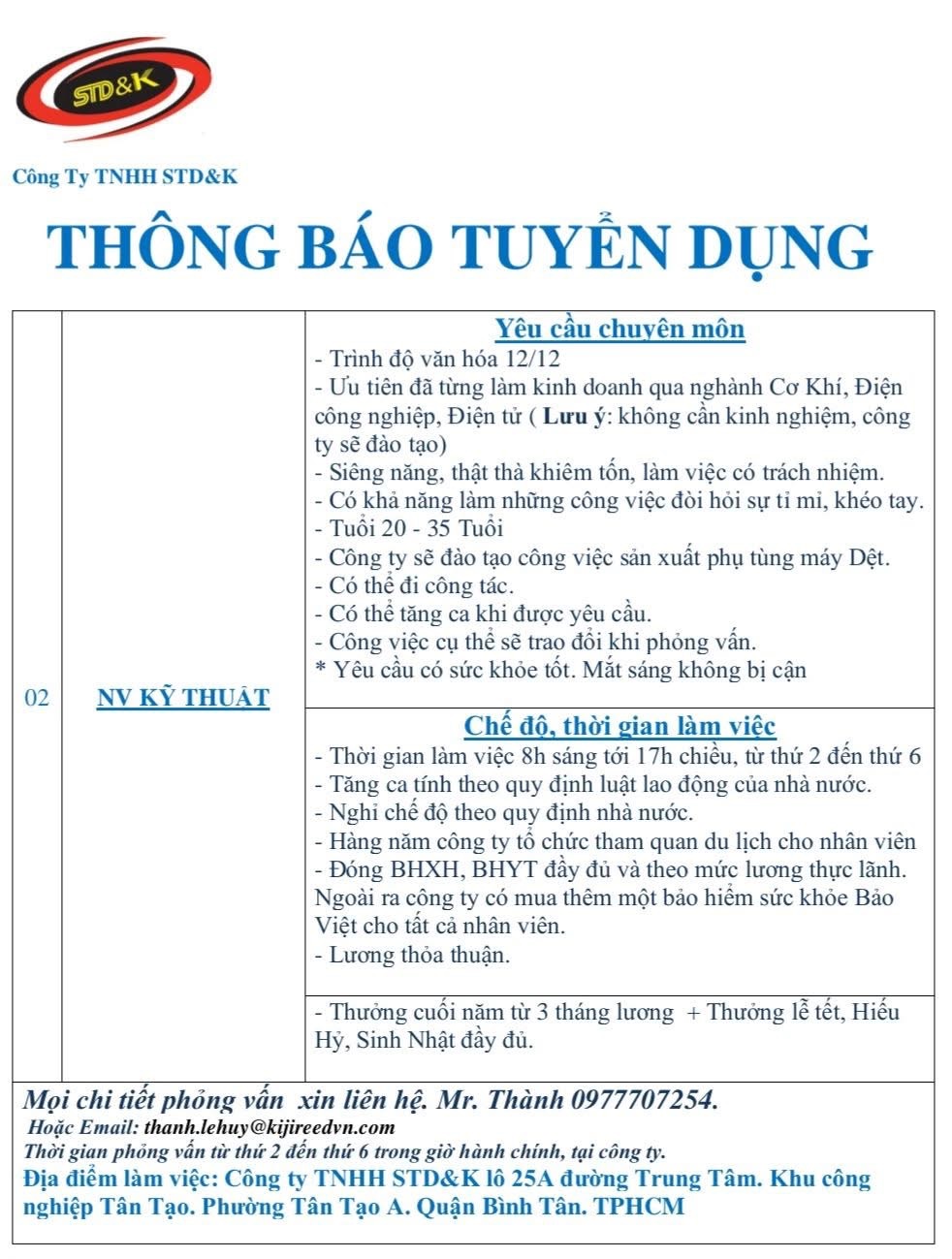 công ty TNHH std&k
công ty chuyên sản xuất băng tải truyền và dệt.
 image