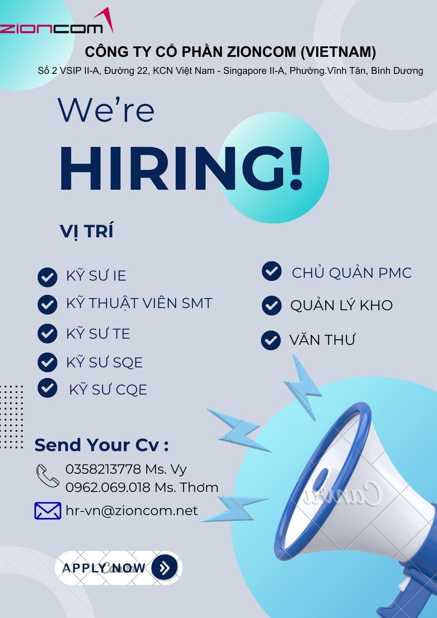 công ty cổ phần zioncom việt nam
công ty có vốn nước ngoài.
chuyên sản xuất thiết bị wifi image