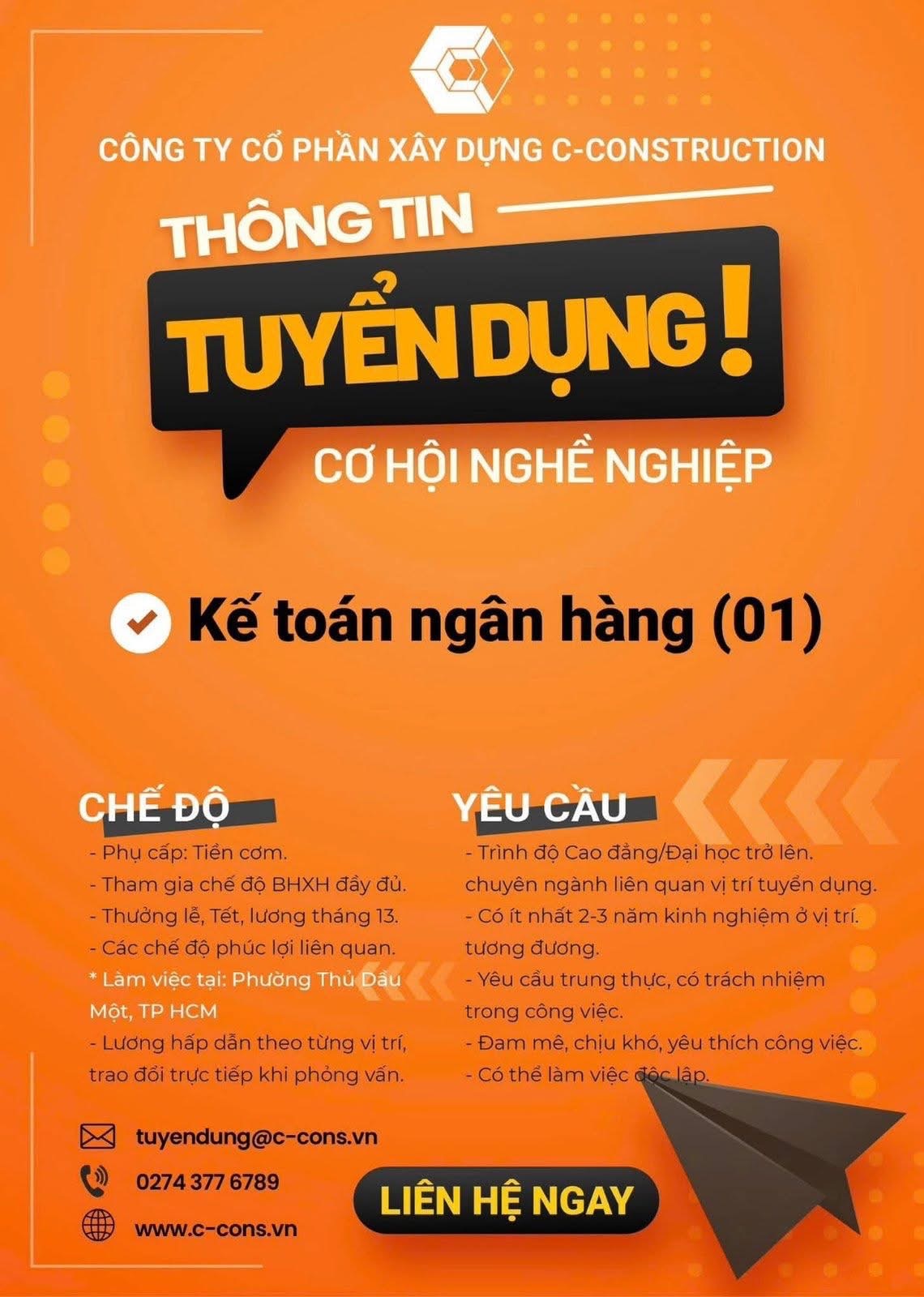 công ty cổ phần xây dựng c-construction
công ty phấn đấu trở thành tổng thầu xây dựng nhà cao tầng. image