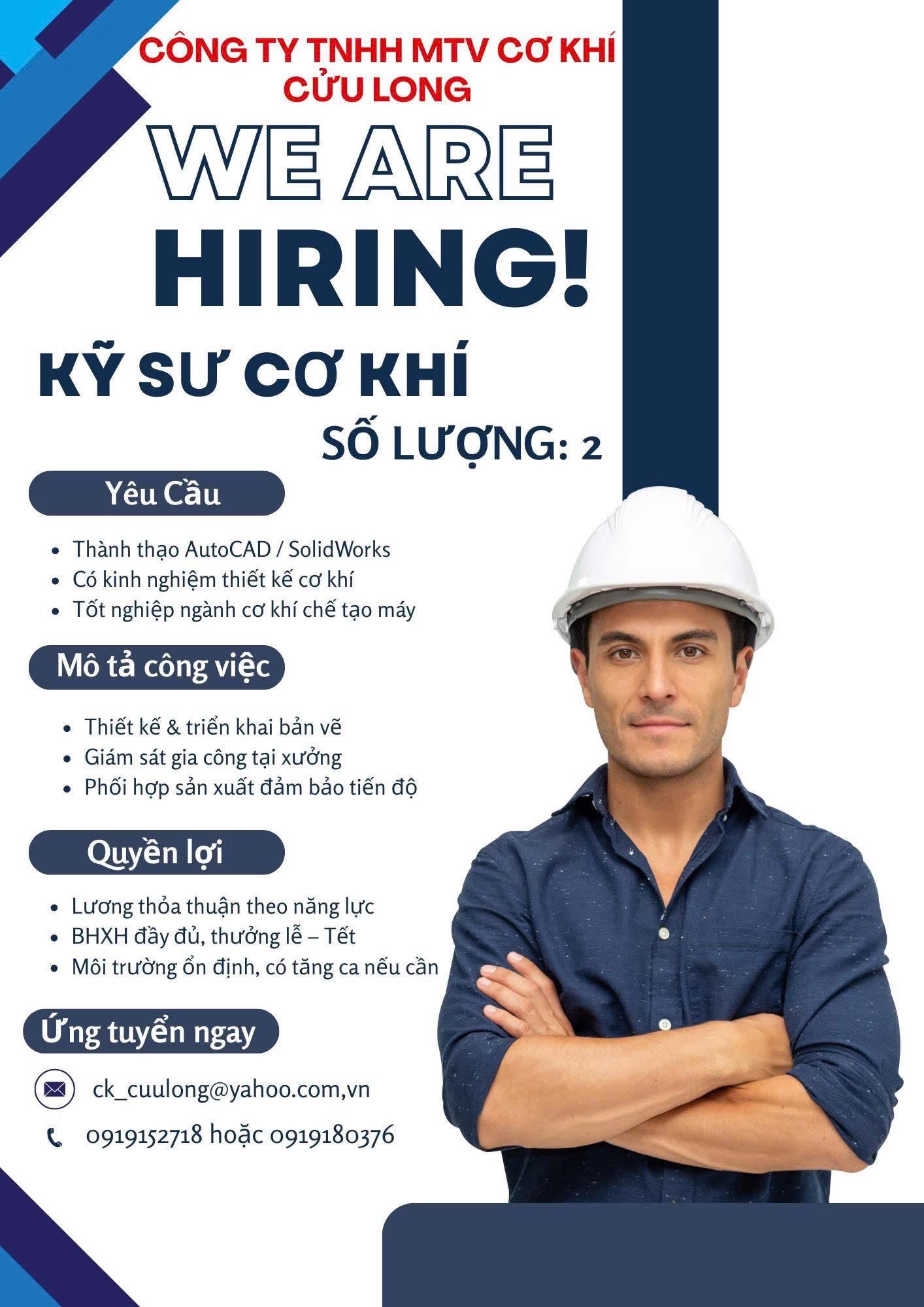 công ty TNHH MTV cơ khí cửu long
chuyên sản xuất, kinh doanh thiết bị cơ khí
image