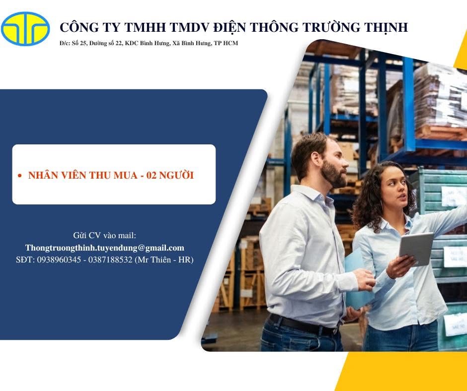 công ty TNHH tmdv điện thông trường thịnh
công ty chuyên lắp đặt hệ thống điện công trình
 image