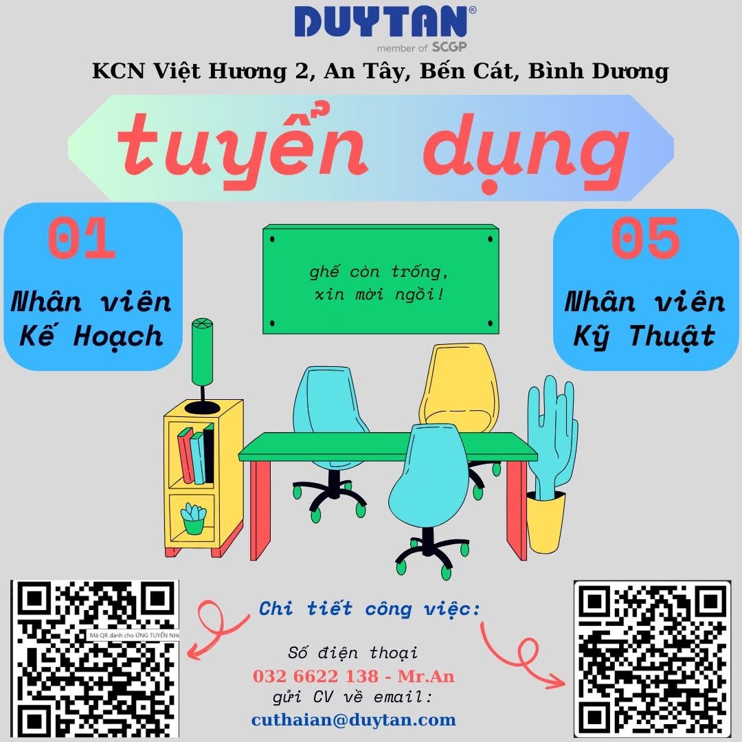 công ty TNHH nhựa duy tân bình dương
công ty chuyên sản xuất nhựa bao bì, nhựa gia dụng, nhựa công nghiệp chất lượng cao image