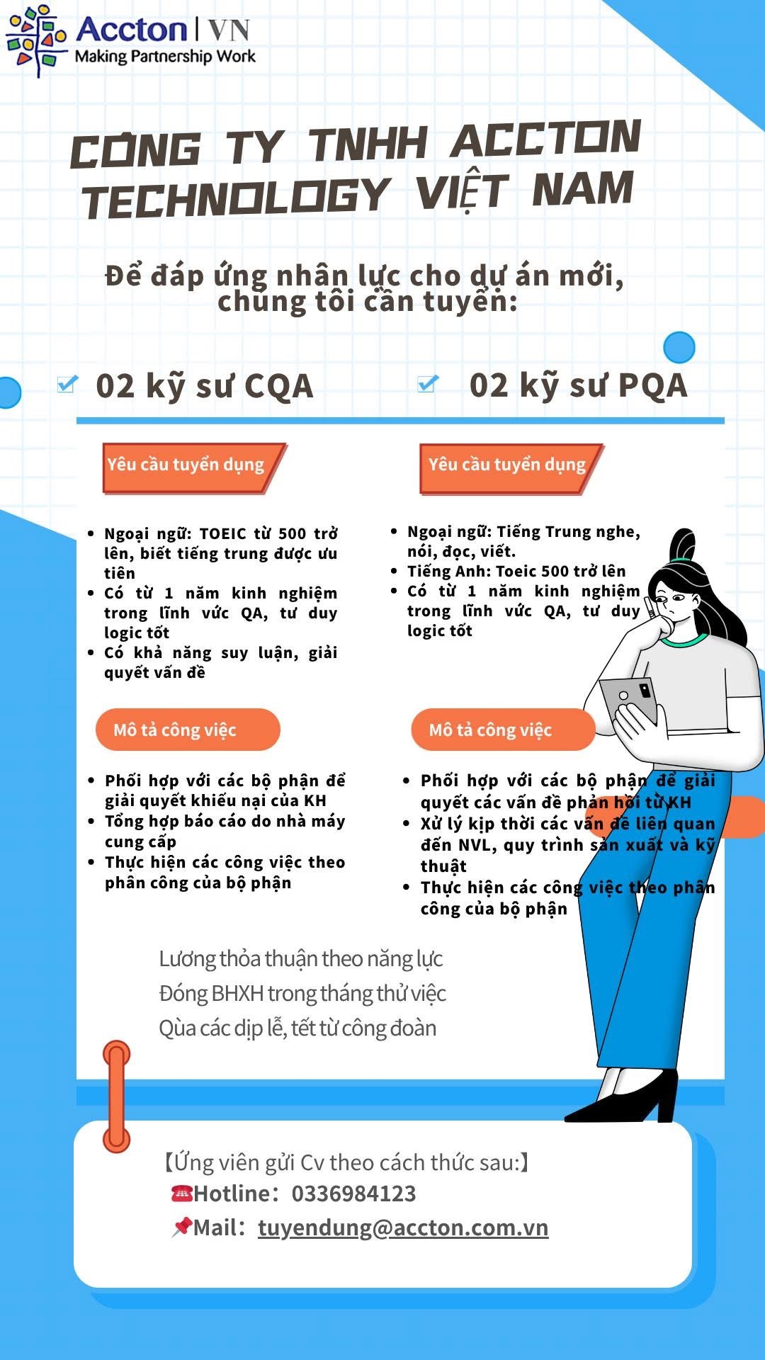 công ty TNHH accton technology việt nam hình ảnh tuyển dụng