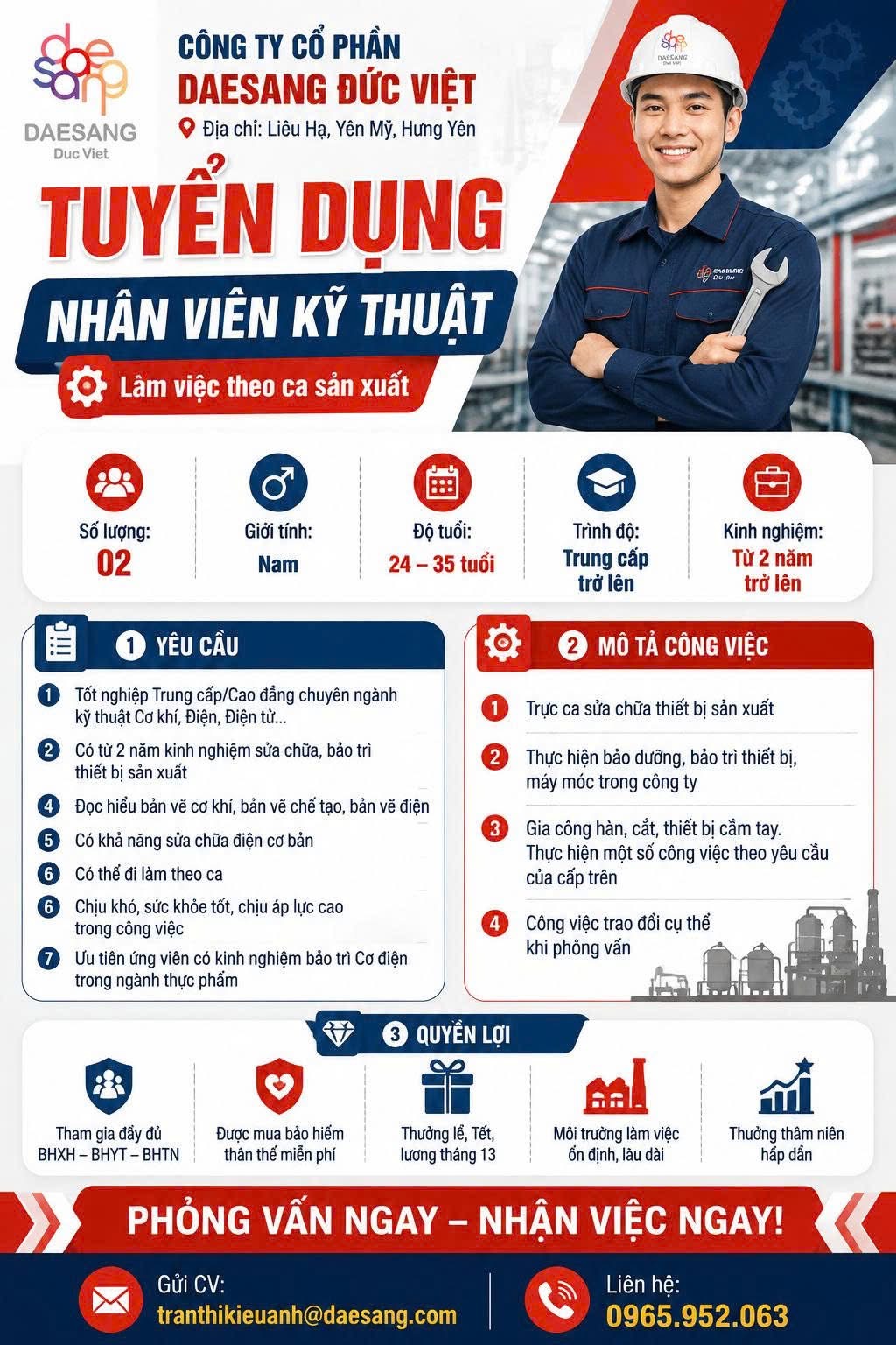 công ty cổ phần deasang đức việt
công ty chuyên sản xuất thực phẩm với thương hiệu xúc xích đức việt image