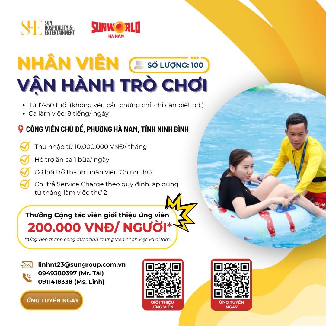 sunworld hà nam
khu vui chơi rộng lớn dành cho mọi người image