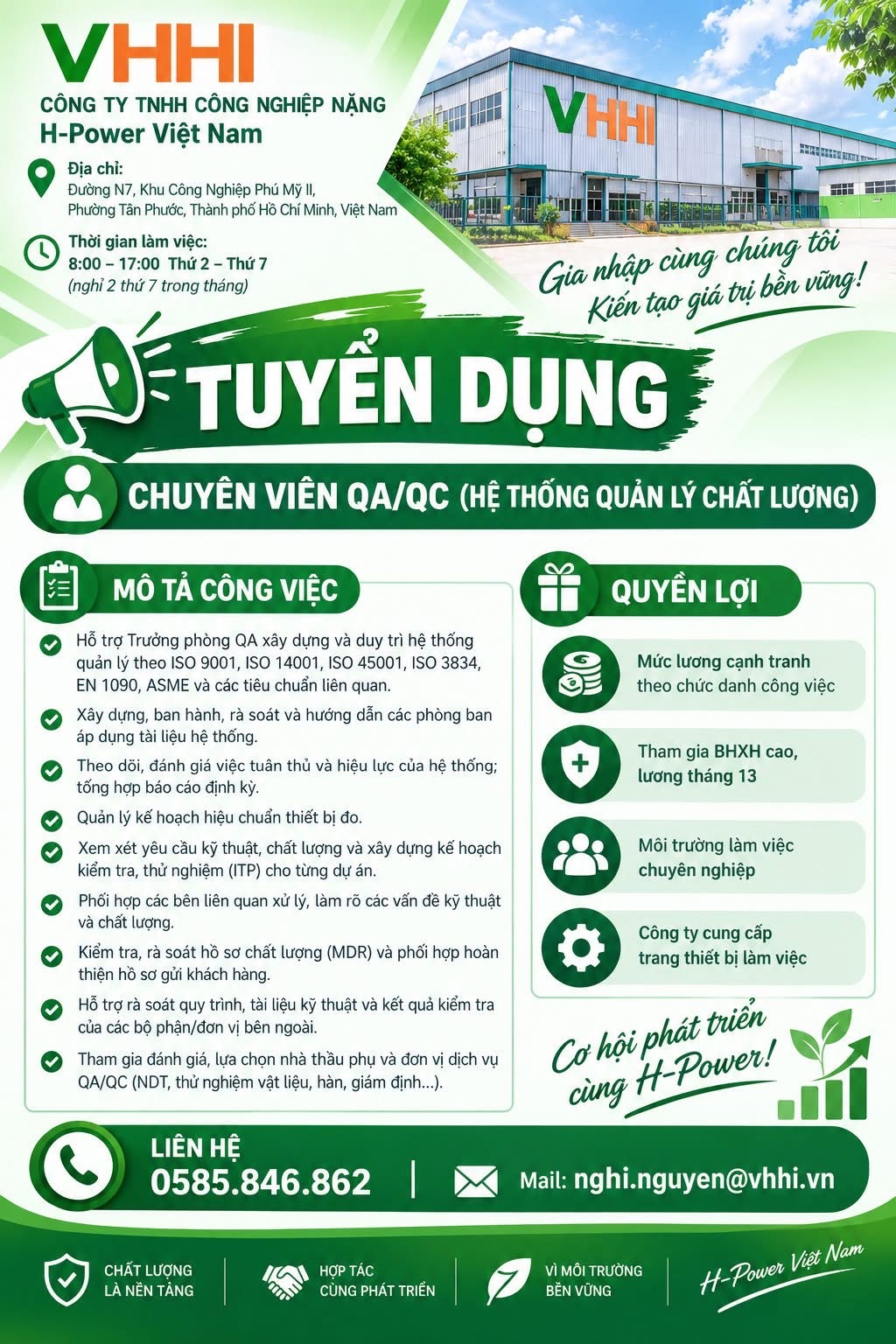công ty TNHH công nghiệp nặng h-piwer việt nam
công ty sản xuất cấu kiện kim loại và cơ khí chế tạo image
