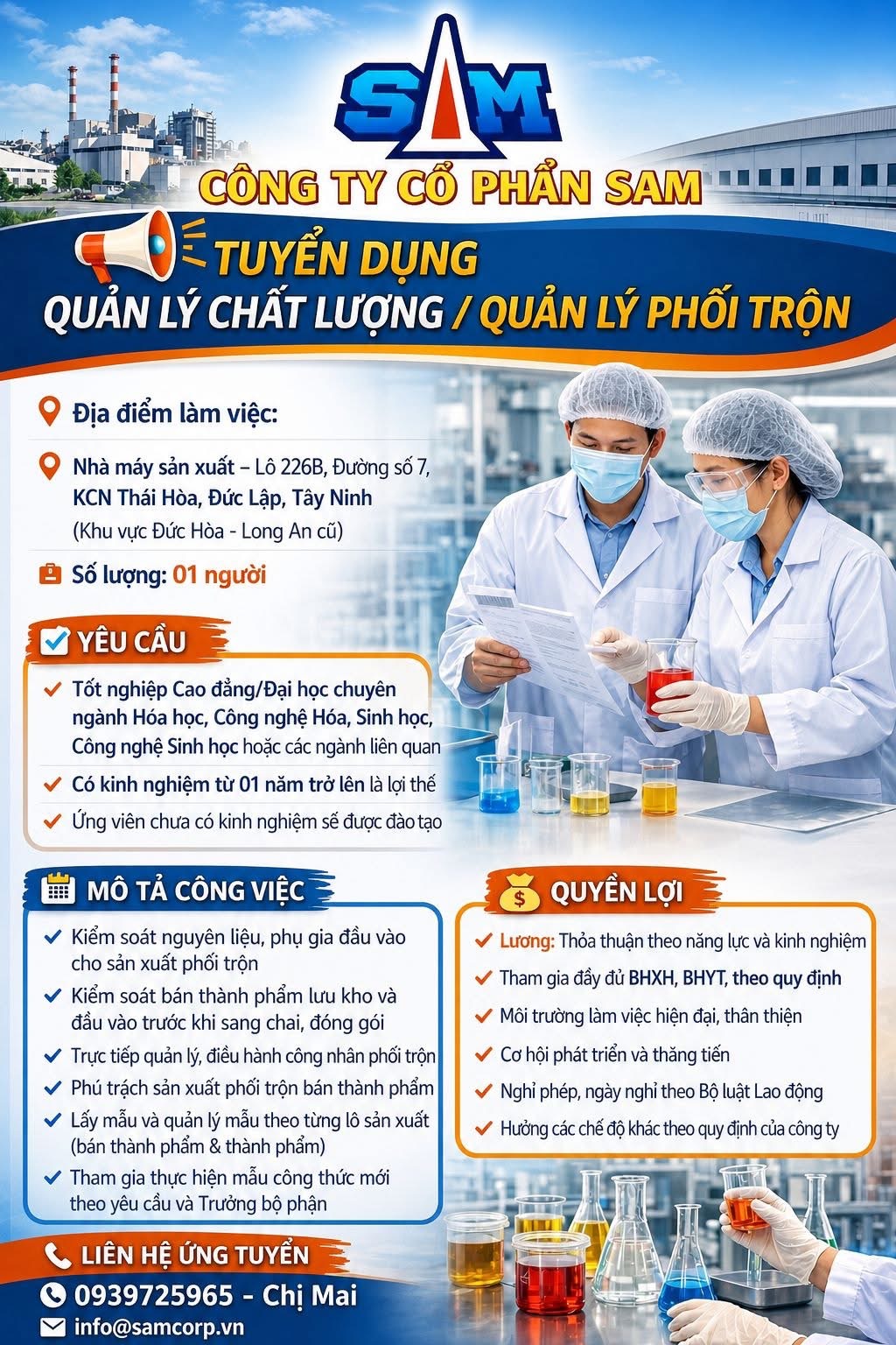 công ty cổ phần sam- nhà máy ở tây ninh
công ty chuyên sản xuất thuốc bảo vệ thực vật. image
