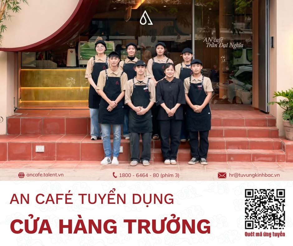 cửa hàng an cafe thống nhất
chuỗi cửa hàng chuyên cafe, nơi kết hợp hiện đại và cổ kinh của kinh bắc image