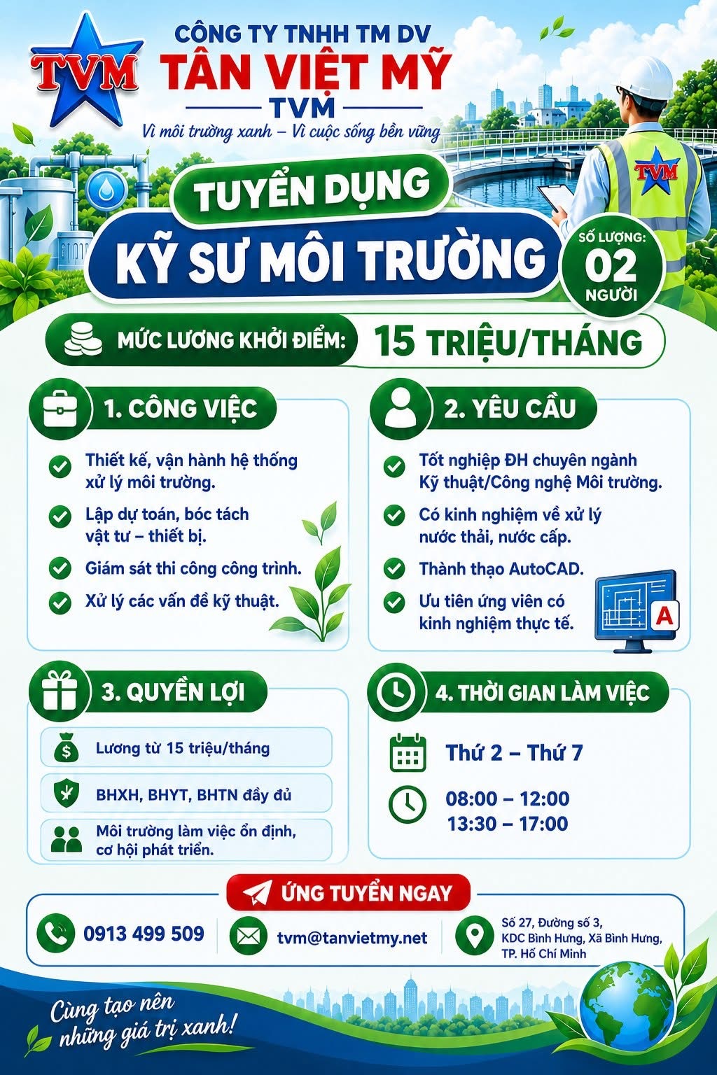 công ty TNHH thương mại dịch vụ tân việt mỹ
công ty chuyên cung cấp máy móc thiết bị y tế
cung cấp công nghệ cấp nước, sử lý nước thải image