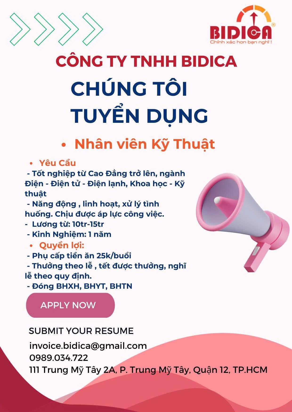 công ty TNHH bidica
công ty chuyên buôn bán các loại cân, cân điện tử và các thiết bị khác image