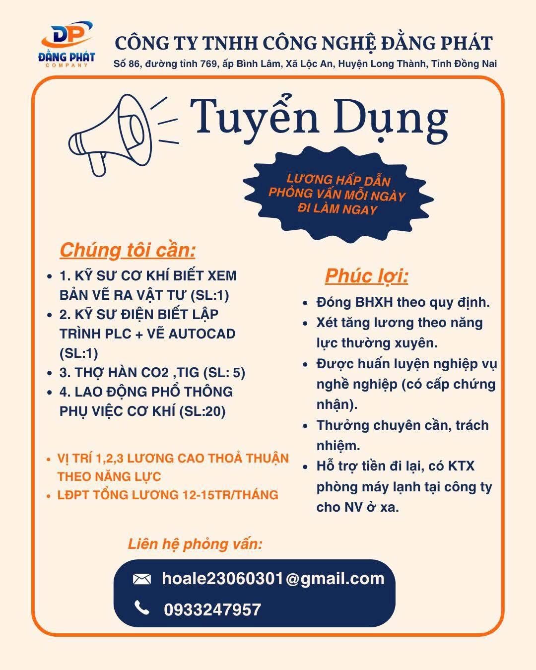 công ty TNHH công nghệ đằng phát
công ty chuyên sản xuất các chi tiết bằng kim loại trong nhà bếp, nhà ăn, nhà tắm .. gia công chế tạo khuôn mẫu thiết bị công nghiệp. image