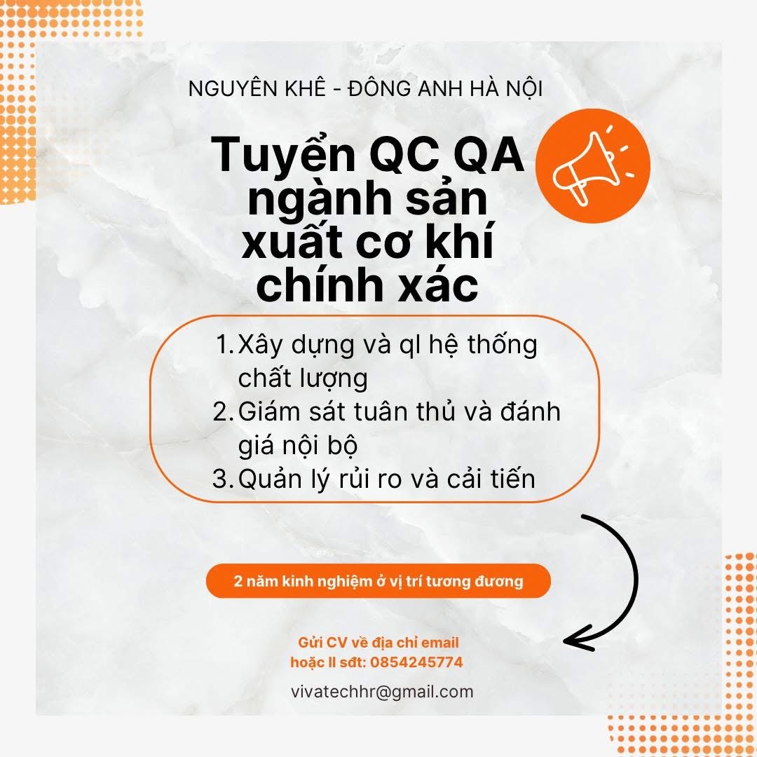 công ty cổ phần sản xuất viva tech hình ảnh tuyển dụng