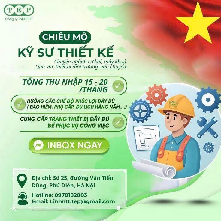 công ty TNHH tep hình ảnh tuyển dụng