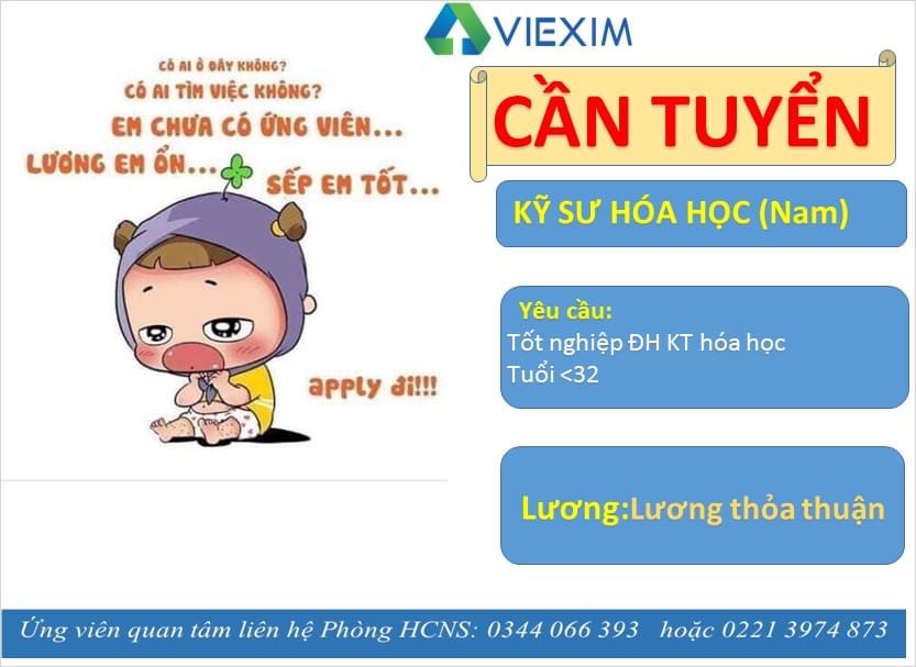 công ty TNHH xuất khẩu phát triển và đầu tư viexim
chuyên sản xuất các sản phẩm từ nhựa và cao su tổng hợp. image