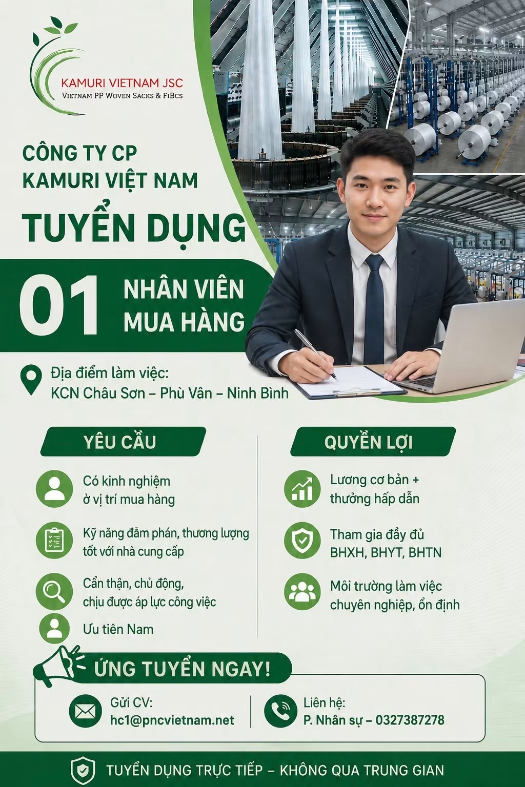 công ty cổ phần kamuri việt nam hình ảnh tuyển dụng