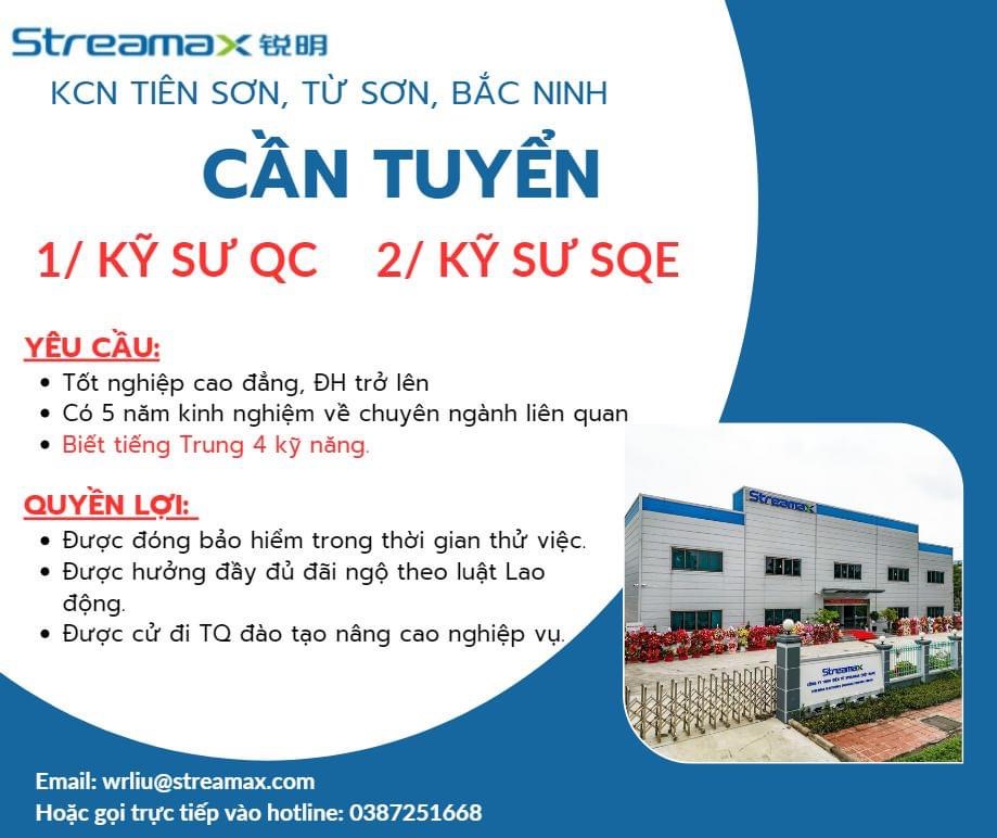 công ty TNHH điện tử streamax việt nam
công ty có 100% vốn trung quốc.
chuyên sản xuất camera cho xe oto, camera giao thông, camera hành trình. image