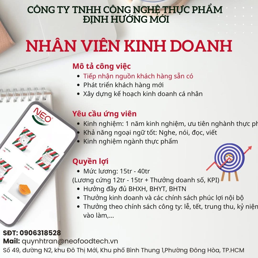 công ty TNHH công nghệ thực phẩm định hướng mới
công ty chuyên cung cấp phụ gia, máy móc thiết bị chế tạo thực phẩm. image