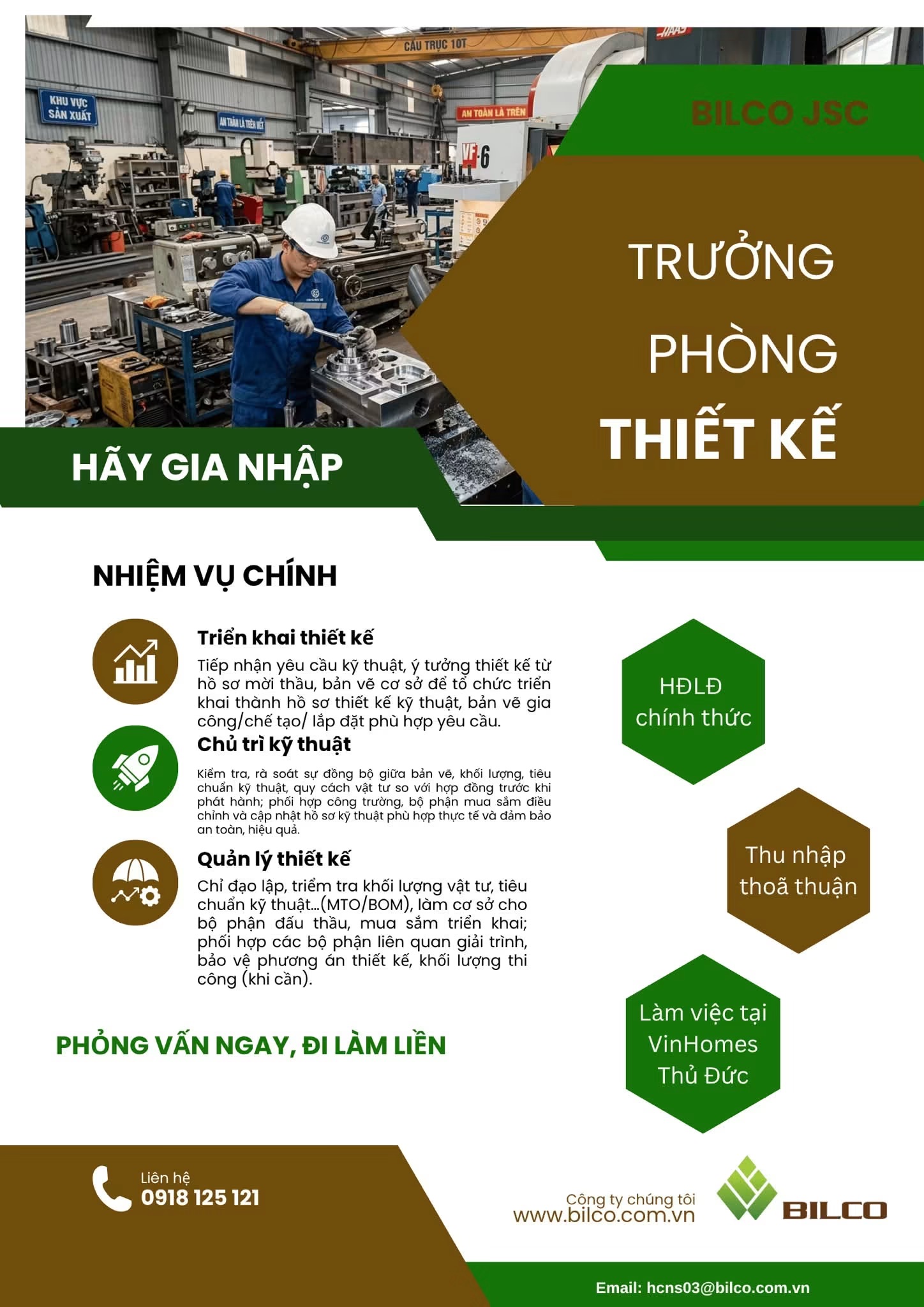 công ty cổ phần bilco hình ảnh tuyển dụng