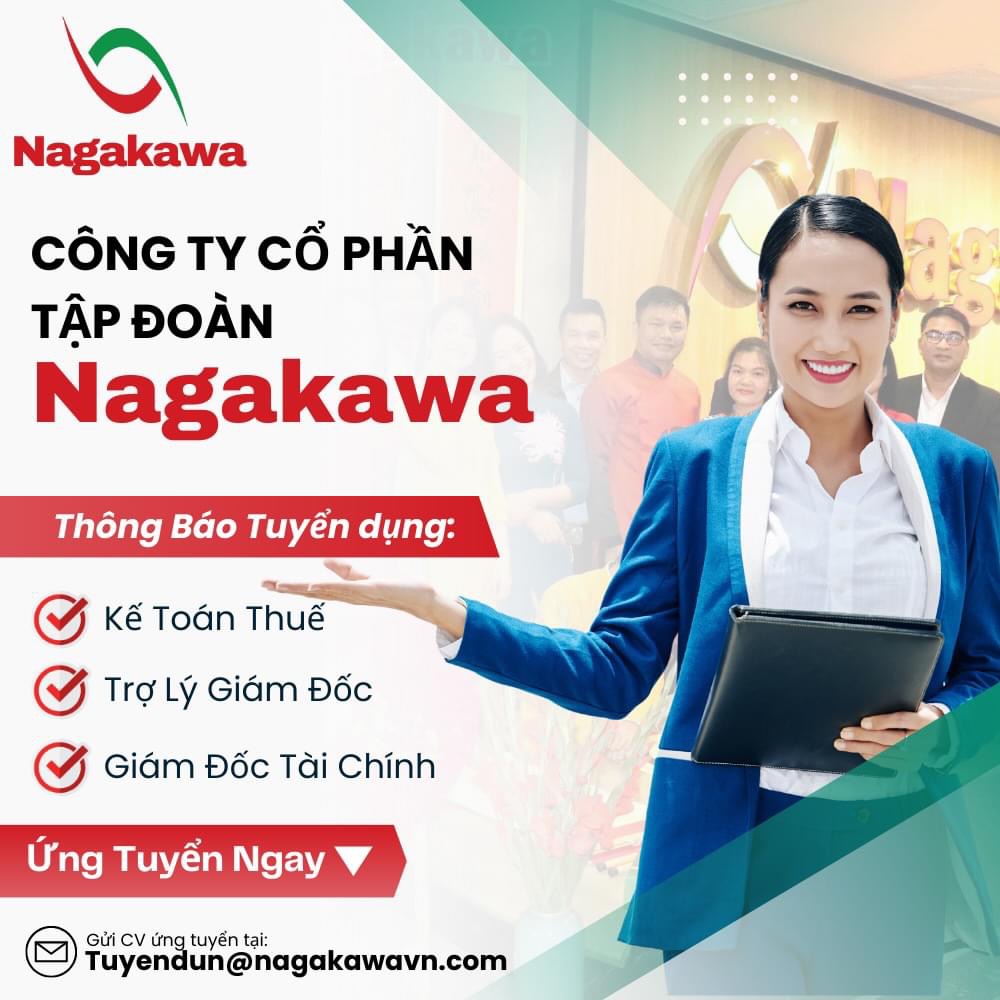 công ty cổ phần nagakawa hình ảnh tuyển dụng