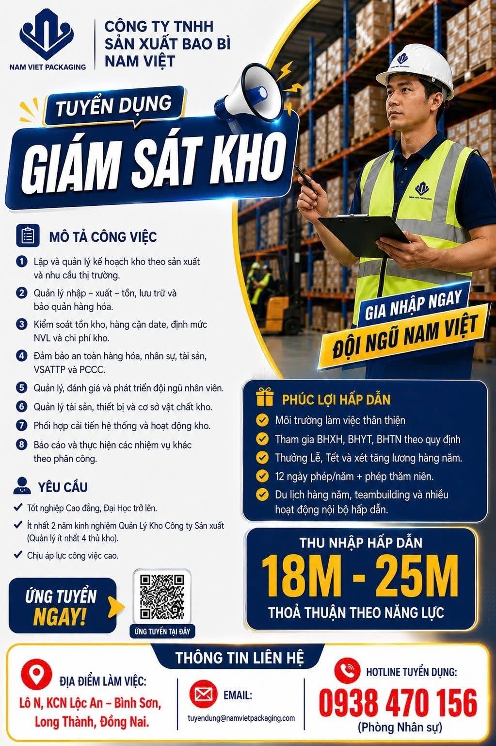 công ty TNHH sản xuất bao bì nam việt hình ảnh tuyển dụng