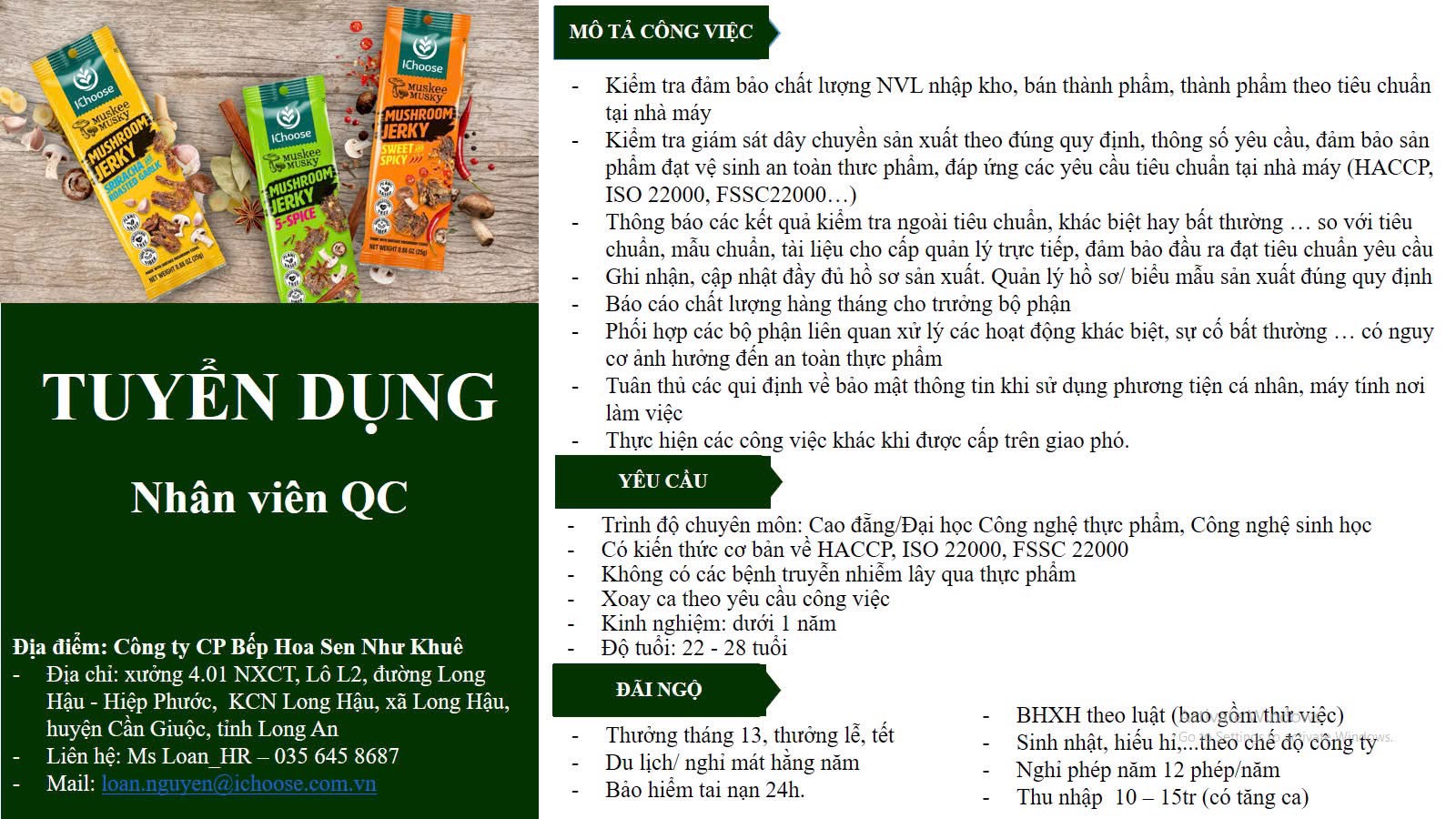công ty cổ phần bếp hoa sen như khuê
công ty chuyên cung cấp thực phẩm có nguồn gốc thực vật. image