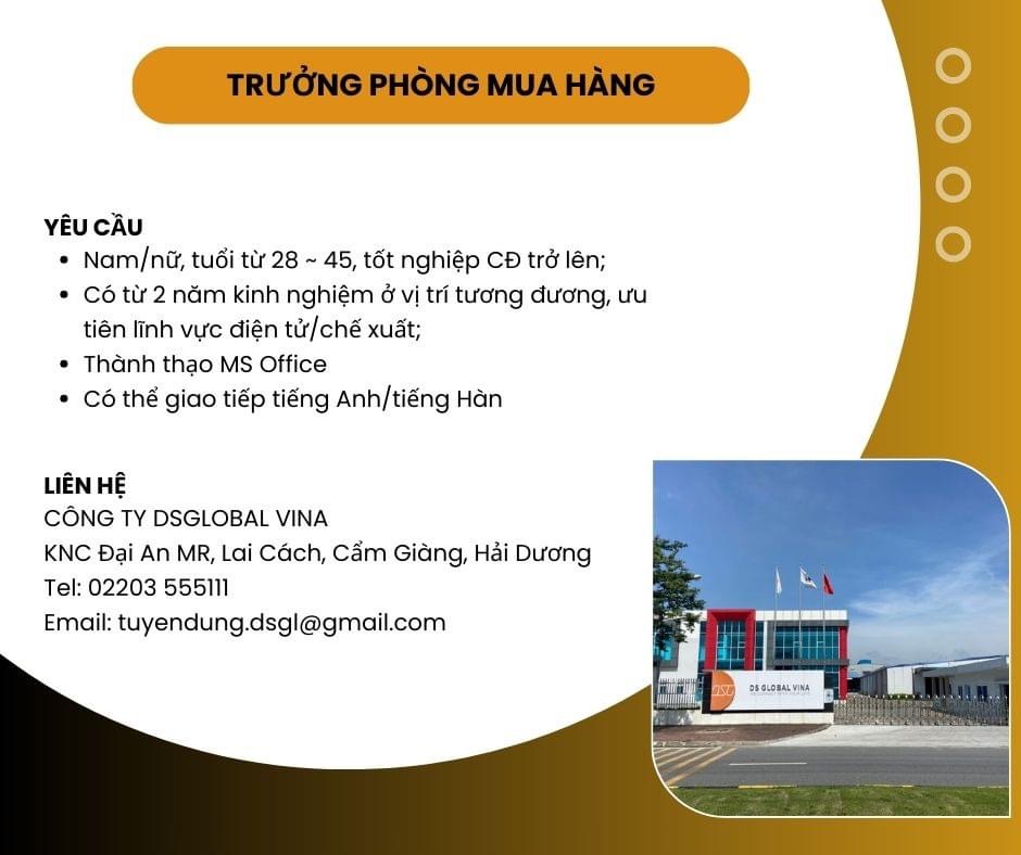 công ty TNHH dsglobal vina
công ty có 100% vốn hàn quốc
công ty chuyên lắp ráp máy ảnh, chụp ảnh lấy ngay
 image