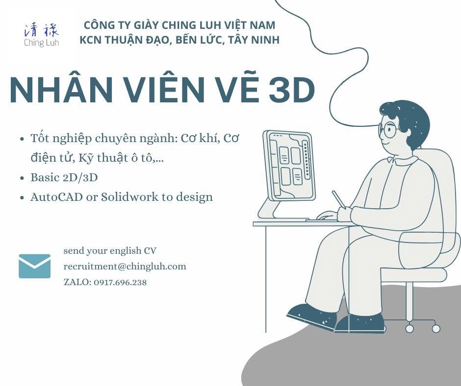 công ty TNHH giầy chinh lu việt nam
công ty có 100% vốn nước ngoài.
chuyên sản xuất giày dép image