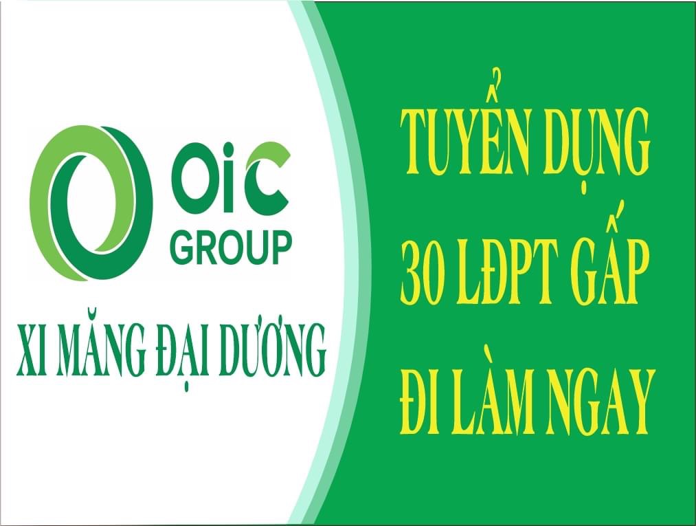 công ty cổ phần xi măng đại dương hình ảnh tuyển dụng