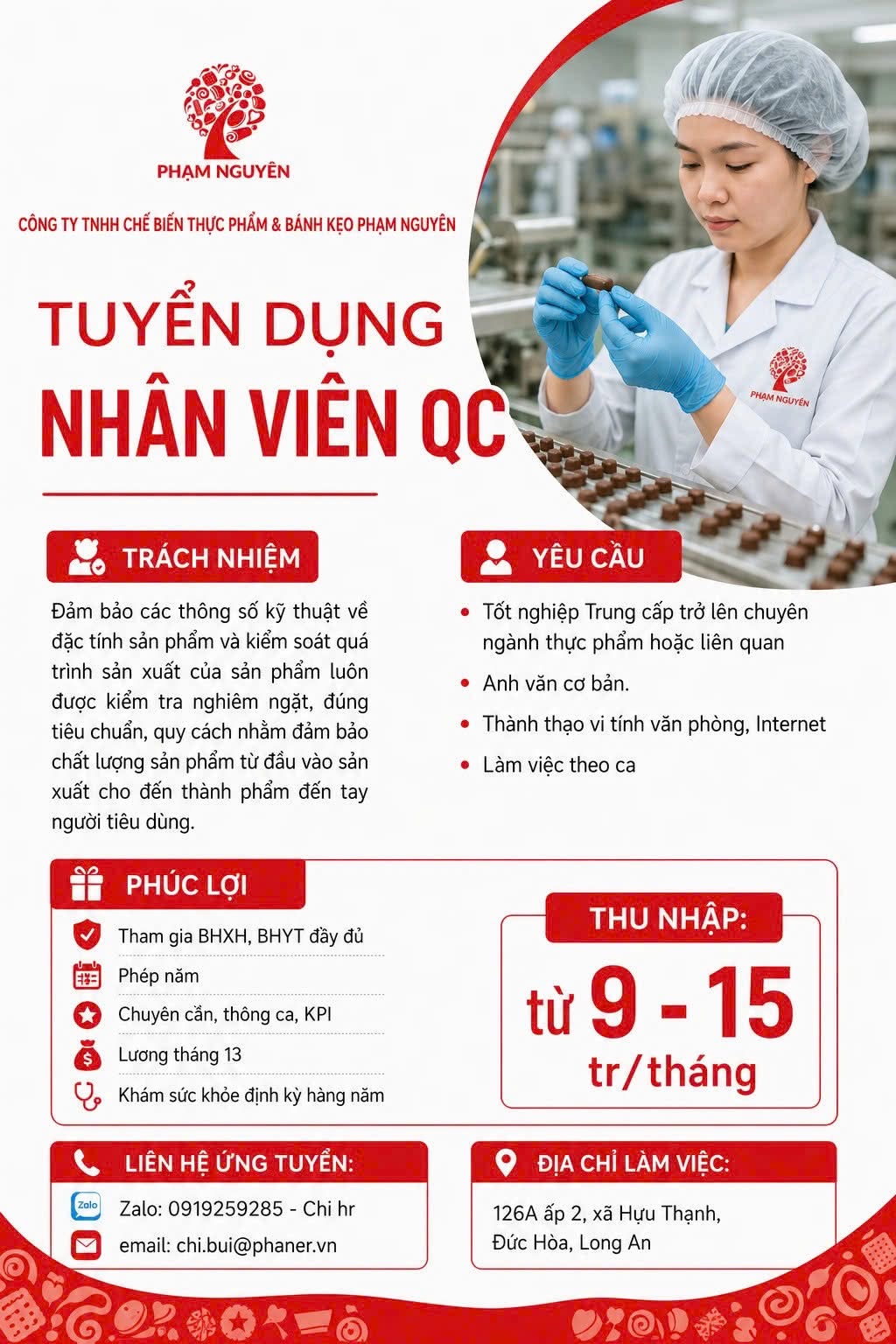 công ty TNHH chế biến thực phẩm và sản xuất bánh kẹo phạm nguyên
công ty chuyên sản xuất bánh kẹo image