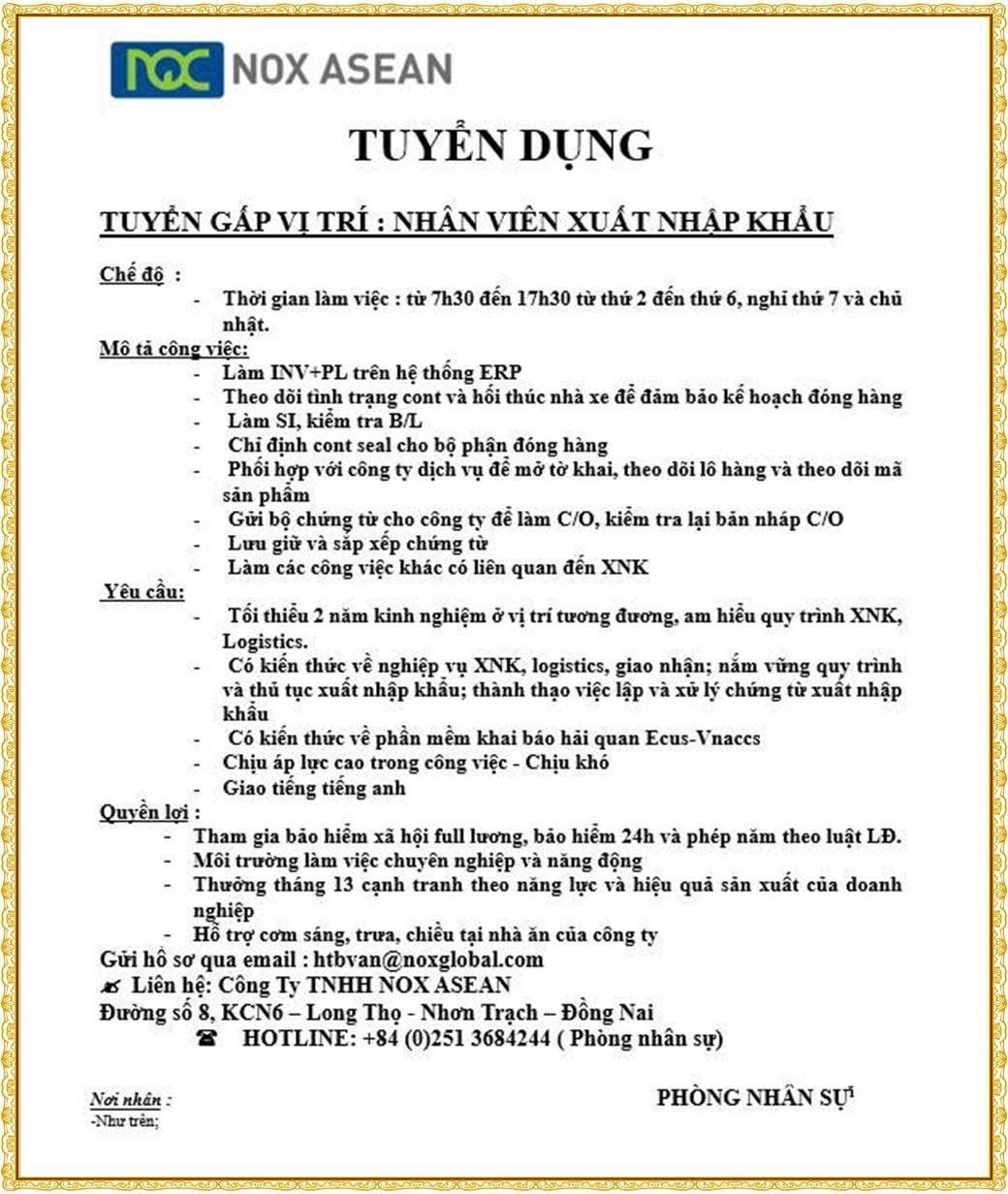 công ty TNHH nox asean
công ty có 100% vốn hàn quốc
chuyên sản xuất tấm lót sàn nhựa image