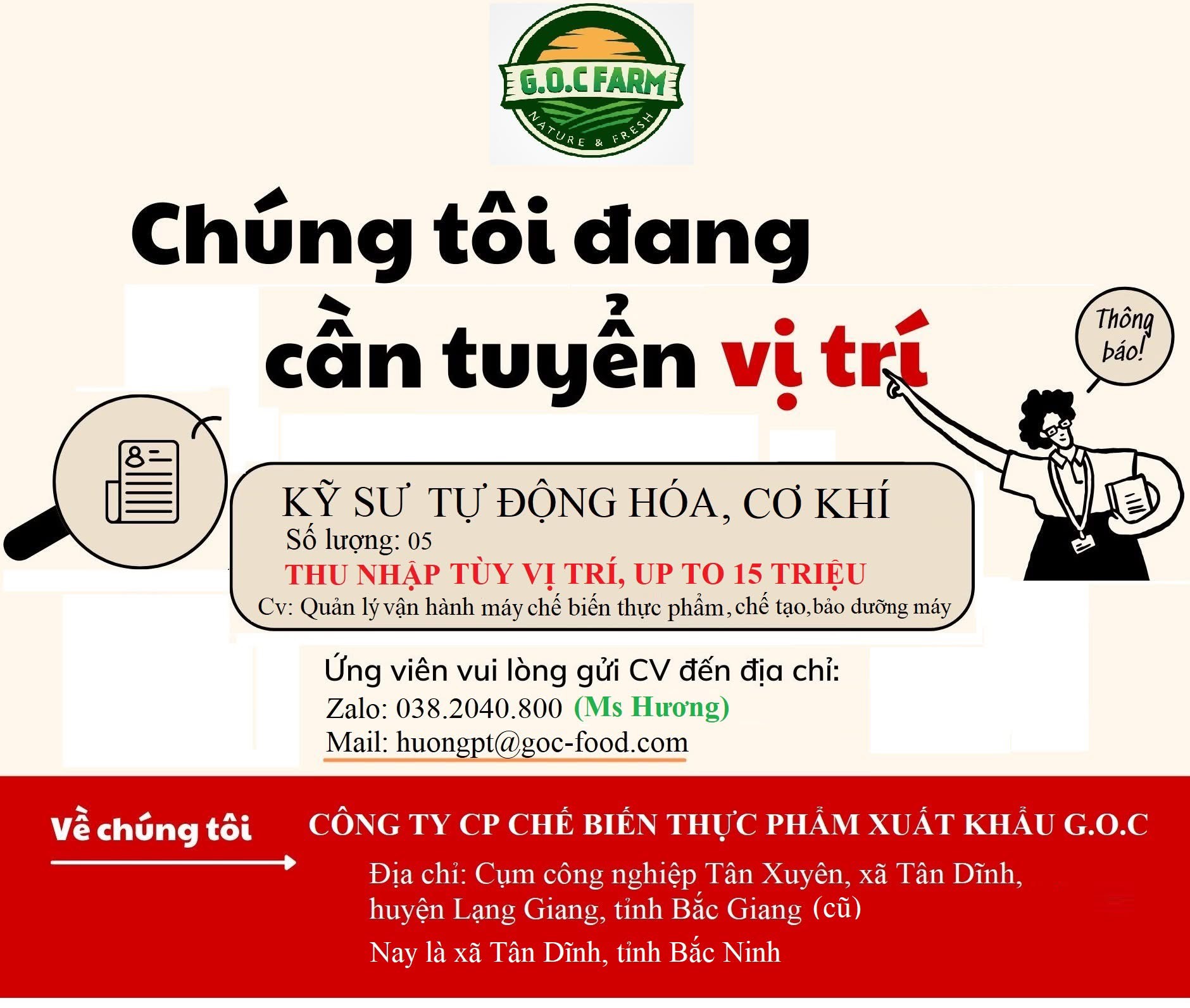 công ty cổ phần chế biến thực phẩm xuất khẩu g.o.c
công ty chuyên chế biến xuất khẩu và bảo quản rau củ quả image