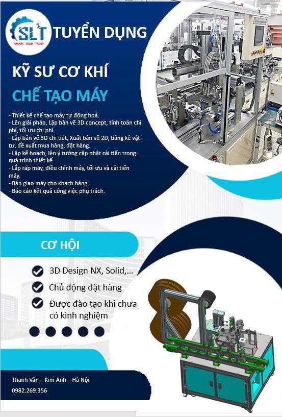 công ty cổ phần tự hoá tlt tech
công ty chuyên gia công cơ khí, thiết kế lắp đặt máy móc. image