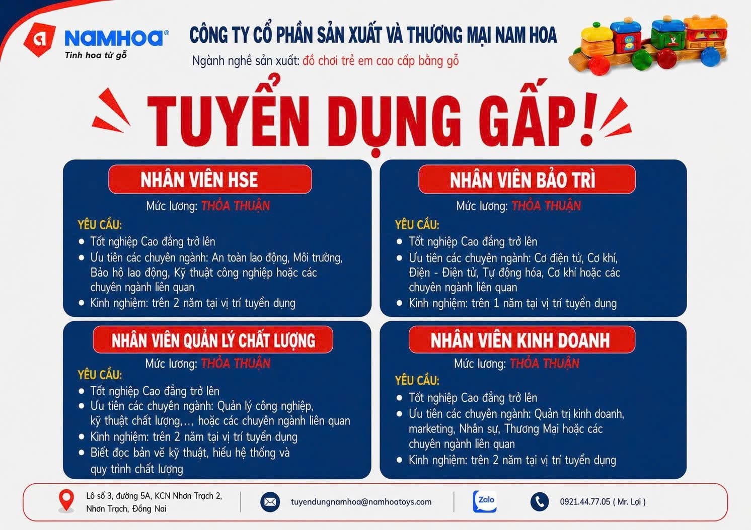 công ty cổ phần sản xuất và thương mại nam hoa
công ty chuyên sản xuất đồ chơi bằng gỗ. image