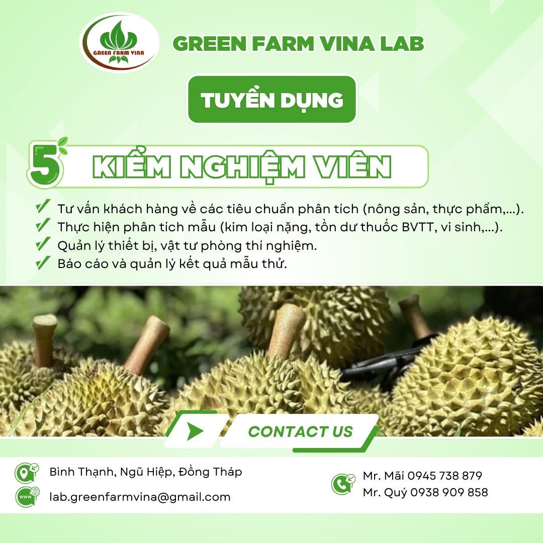 công ty TNHH green fram vina hình ảnh tuyển dụng