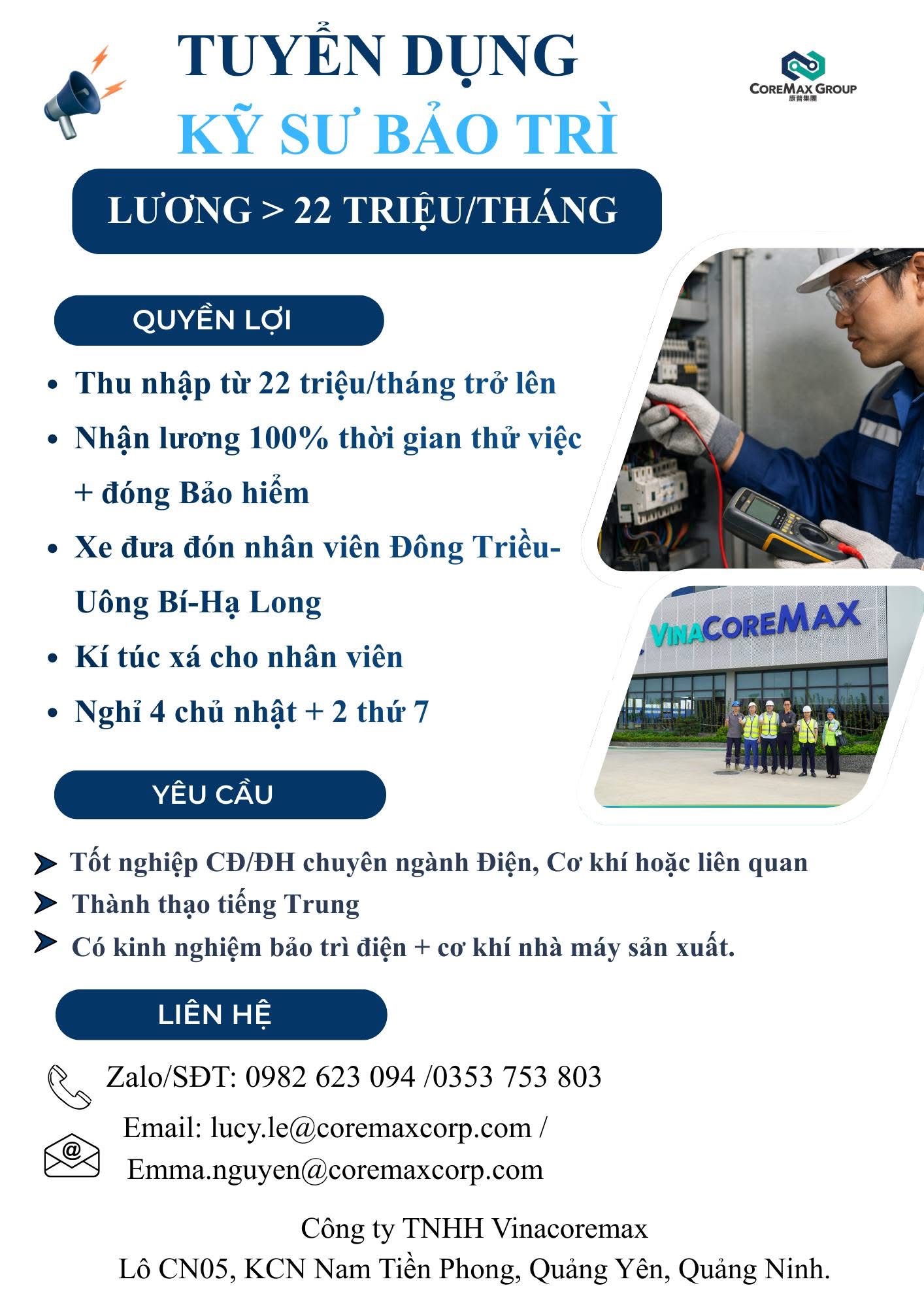 công ty TNHH vinacoremax 
công ty chuyên sản xuất hoá chất image