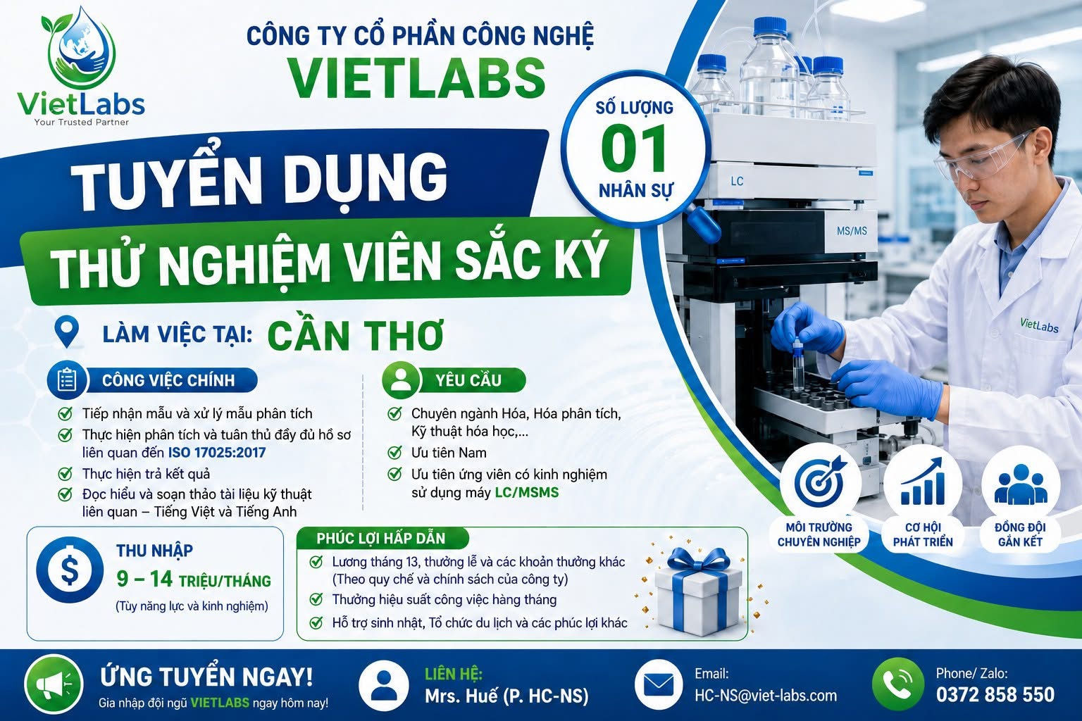 công ty cổ phần công nghệ vietlabs hình ảnh tuyển dụng
