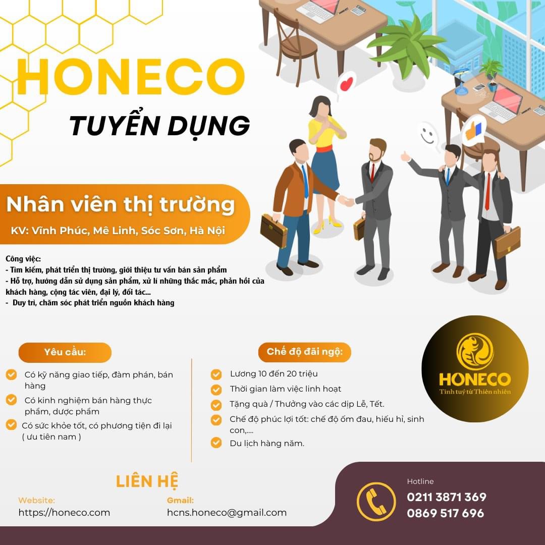 công ty cổ phần ong tam đảo hình ảnh tuyển dụng