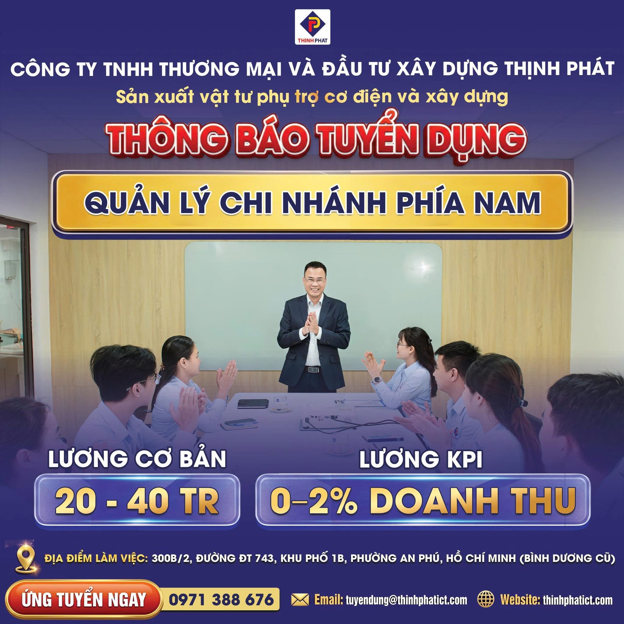 công ty TNHH thương mại và đầu tư xây dựng thịnh phát
công ty chuyên sản xuất và cung cấp vật tư phụ trợ cho ngành cơ điện
image