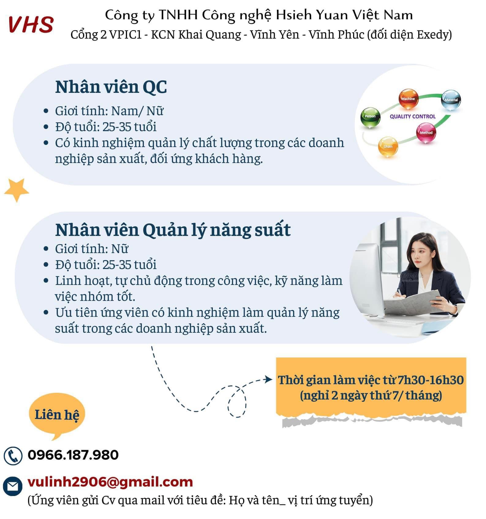 công ty TNHH công nghệ hsieh yuan việt nam.
công ty có 100% vốn đài loan.
chuyên gia công sử lý tráng bề mặt kim loại image