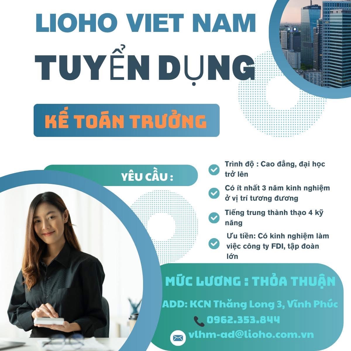 công ty TNHH công nghiệp cơ khí lioho machine
công ty có 100% vốn đài loan.
công ty chuyên sản xuất đúc áp suất cao hợp kim, đúc áp suất thấp và đúc trọng lực image