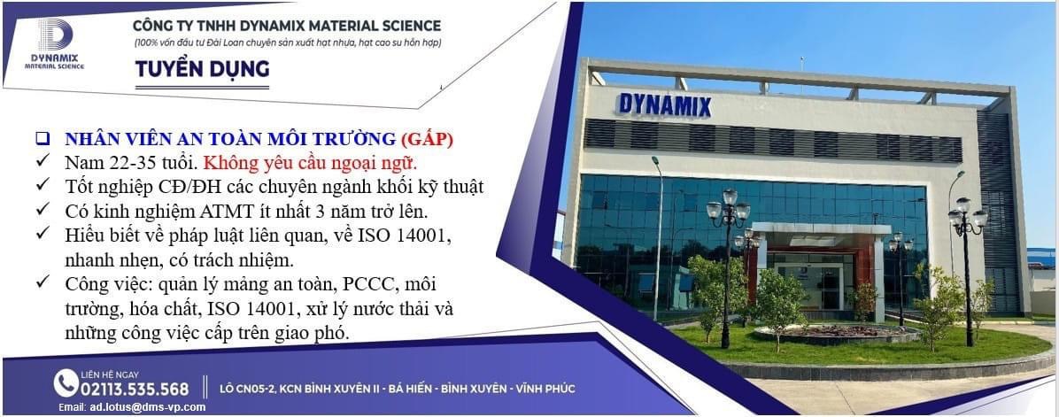 công ti TNHH dynamix material sciece hình ảnh tuyển dụng